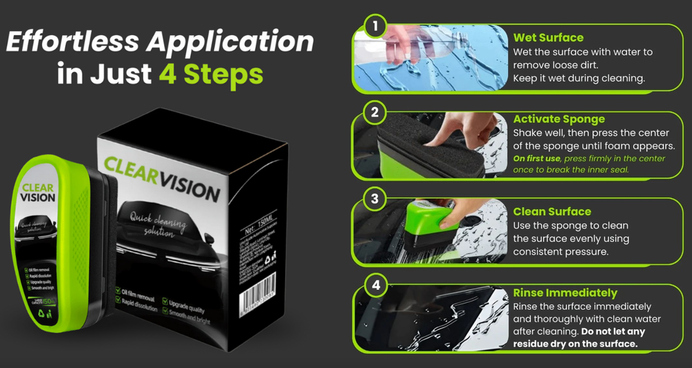 🔥 Limited Time ✨ ClearVision - Crystal-Clear View in Any Weather